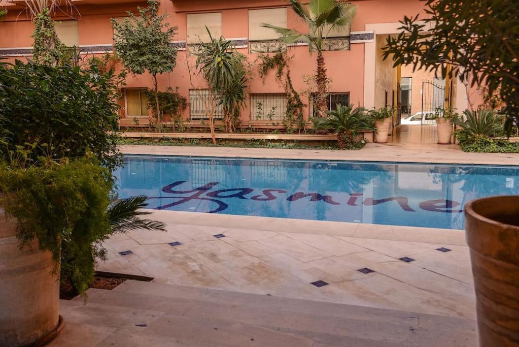 Beautiful, Great Equipped 122 M Holiday Apartment Near Majorelle Garden And Gueliz With Pool Views And A Large Balcony And Terrace Marraquexe Exterior foto