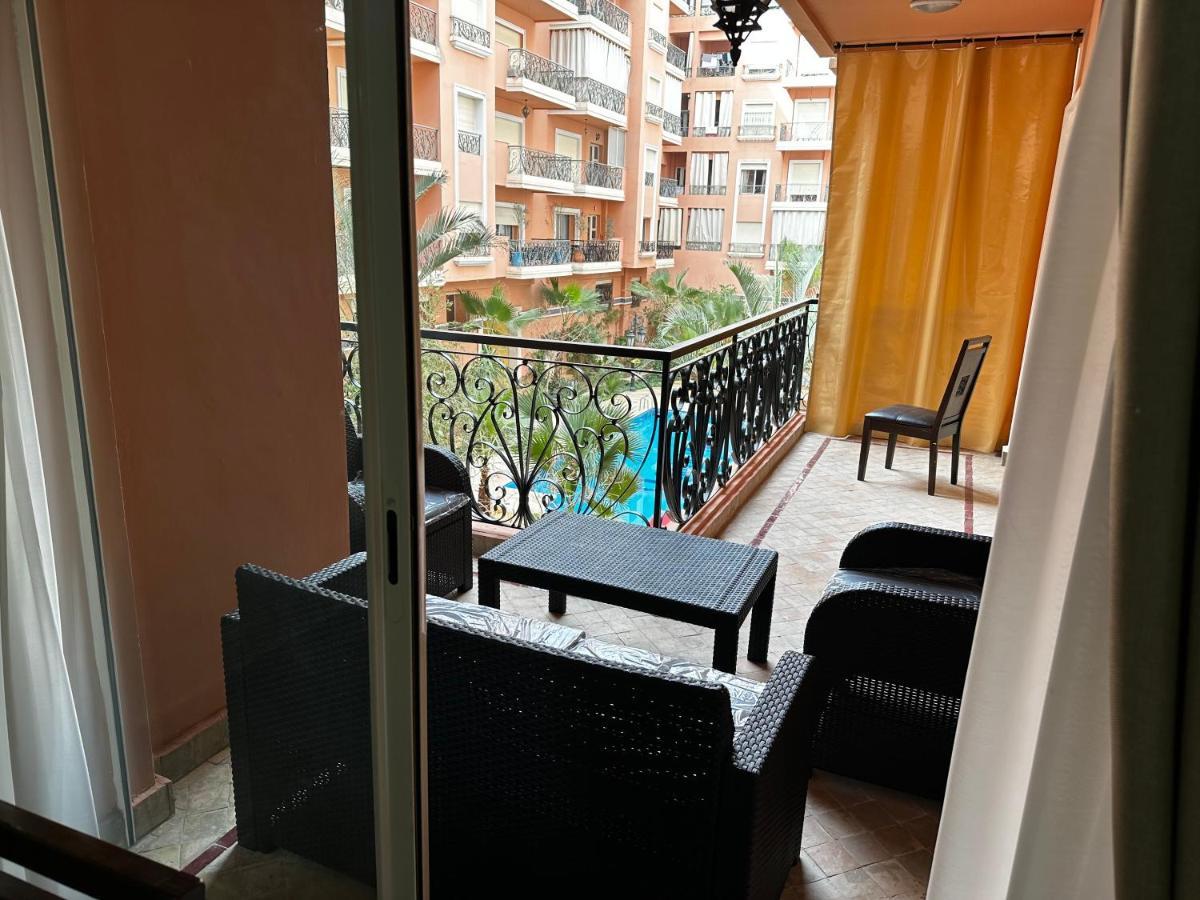 Beautiful, Great Equipped 122 M Holiday Apartment Near Majorelle Garden And Gueliz With Pool Views And A Large Balcony And Terrace Marraquexe Exterior foto