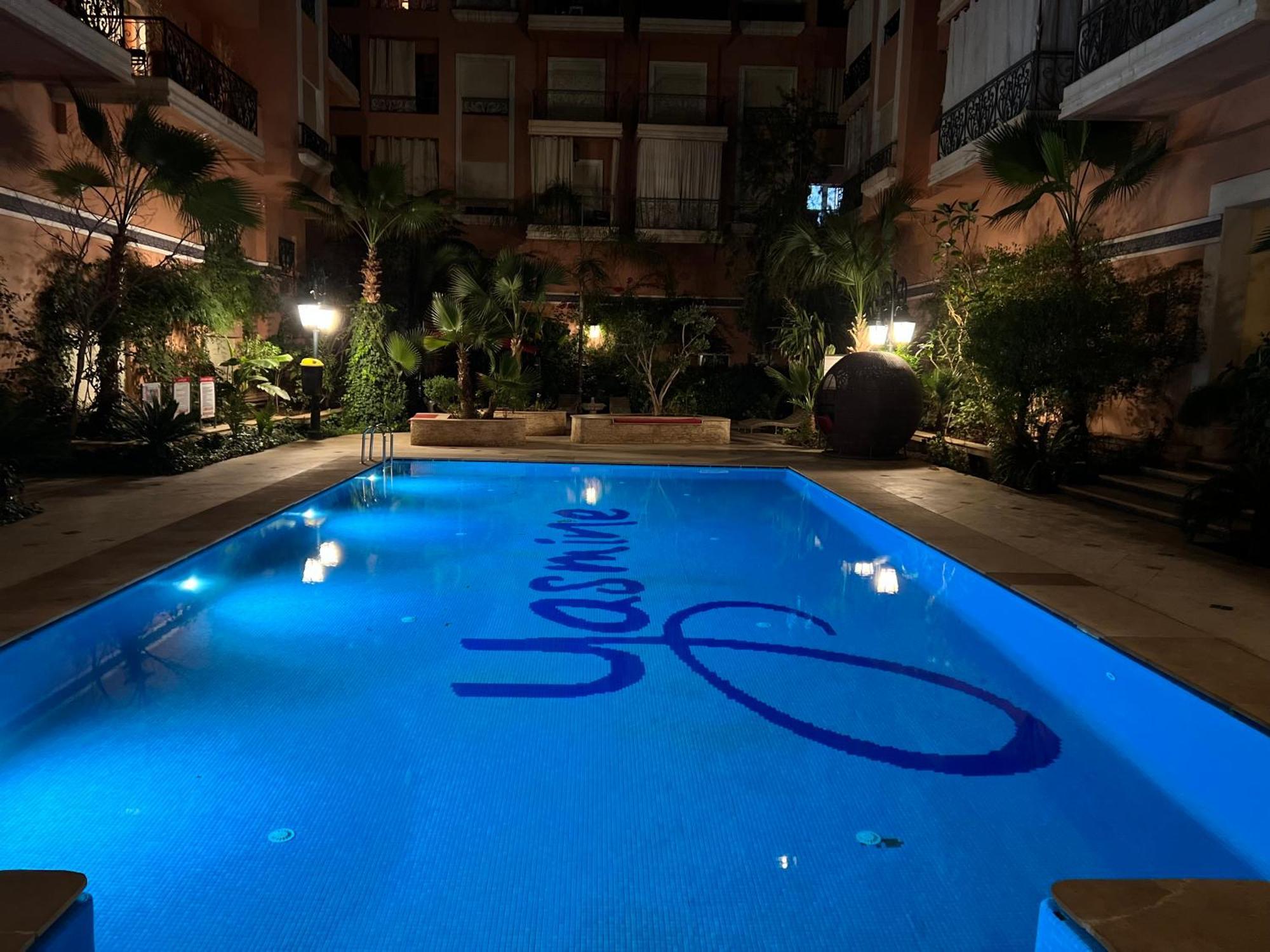 Beautiful, Great Equipped 122 M Holiday Apartment Near Majorelle Garden And Gueliz With Pool Views And A Large Balcony And Terrace Marraquexe Exterior foto